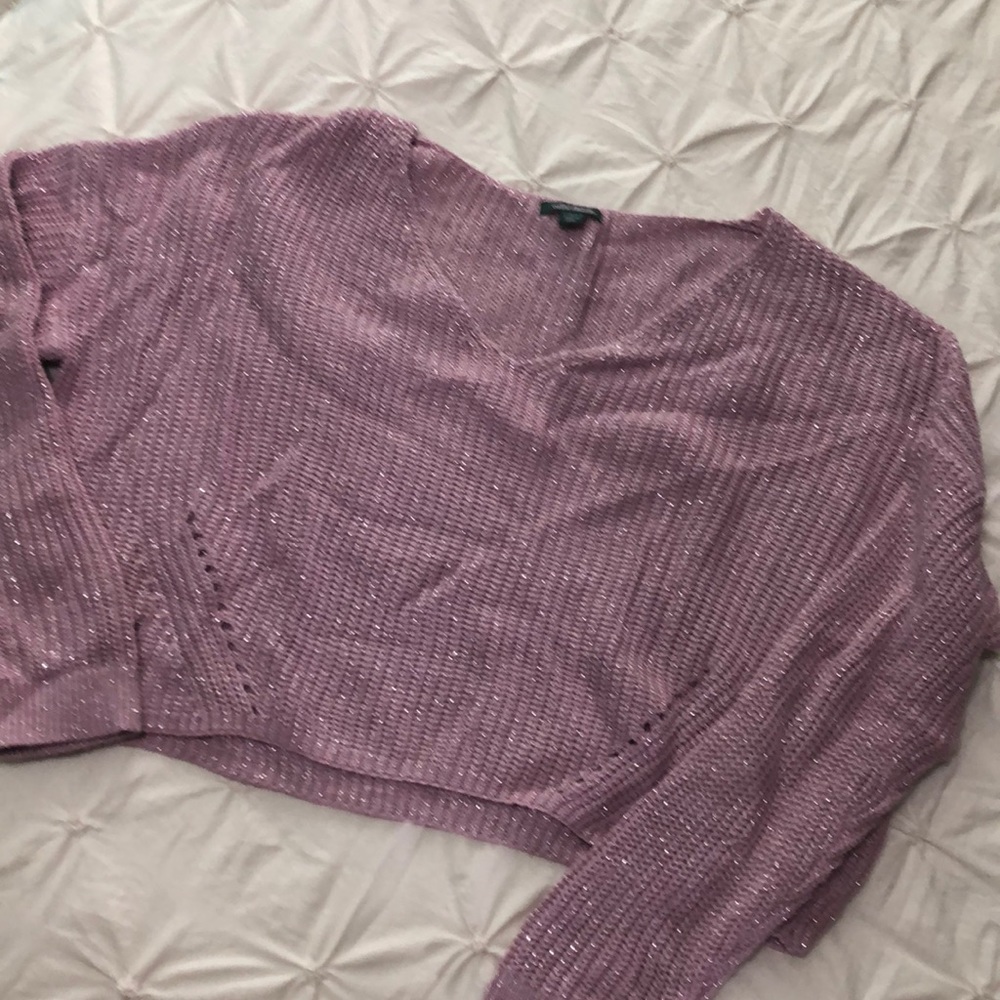 Wild Fable Cropped Sweater